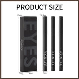 Livingandhome liquid eyeliner pens black set - British product