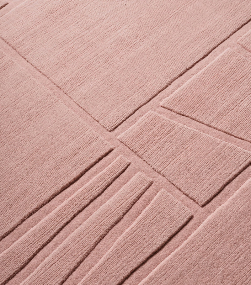 The Rug Company Edo Blush Rug 3.05m x 2.44m - British product