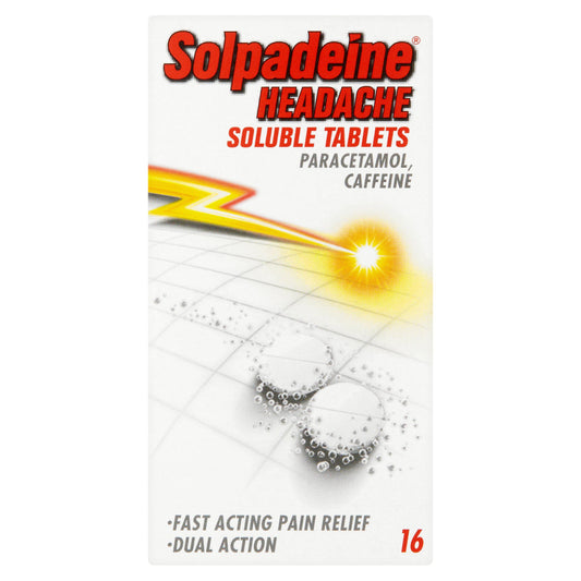Solpadeine Headache Soluble x16 GOODS Sainsburys   