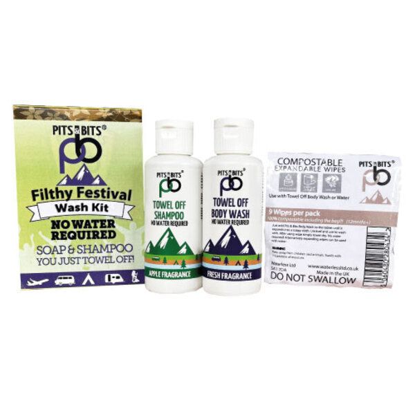 Pits and Bits Filthy Festival Wash Kit GOODS Superdrug   