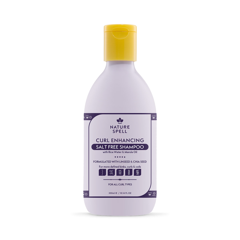 Nature Spell Curl Enhancing Haircare Collection, imported from the UK