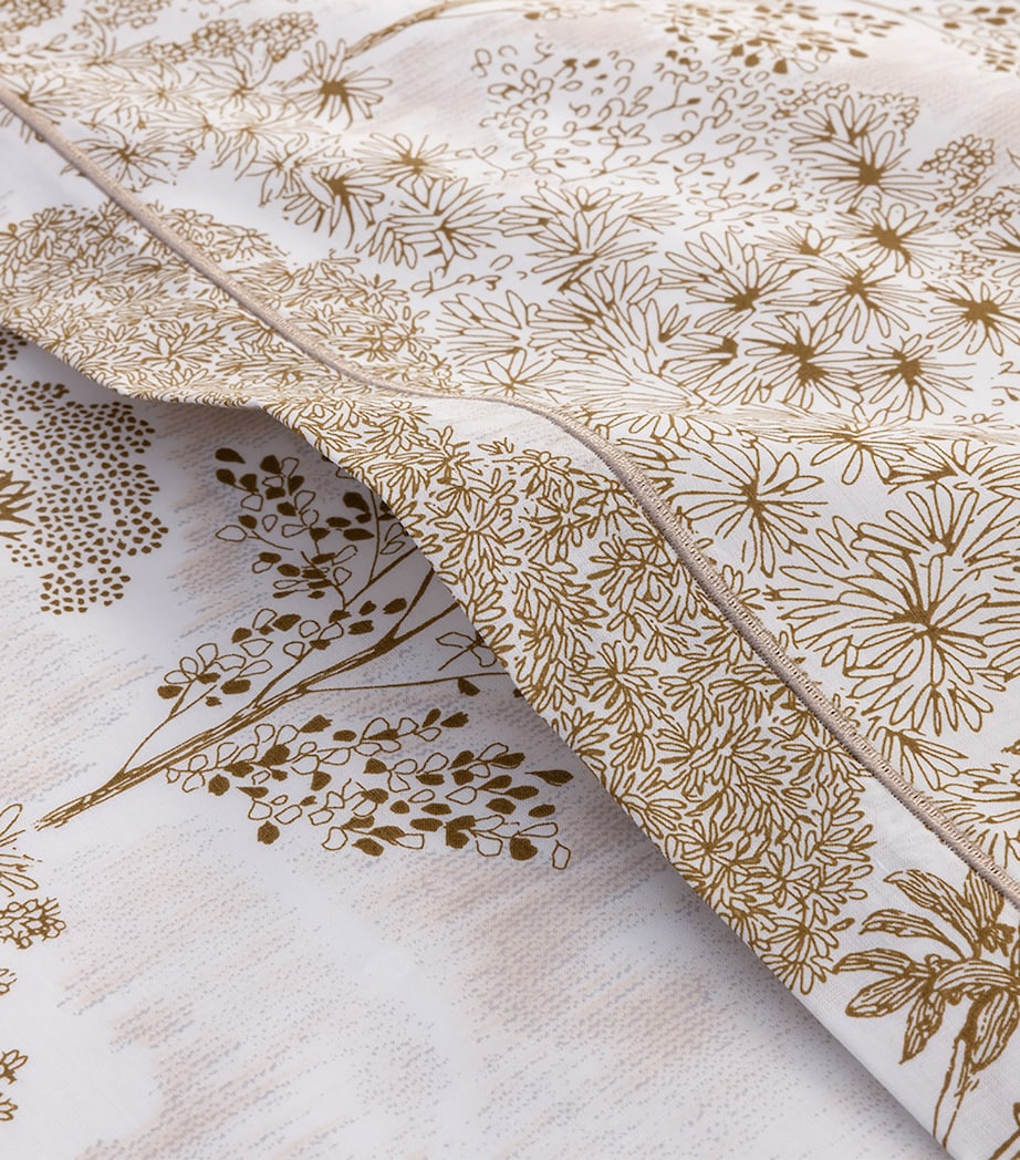 Yves Delorme double flat sheet in organic cotton, 240cm x 295cm (British brand)