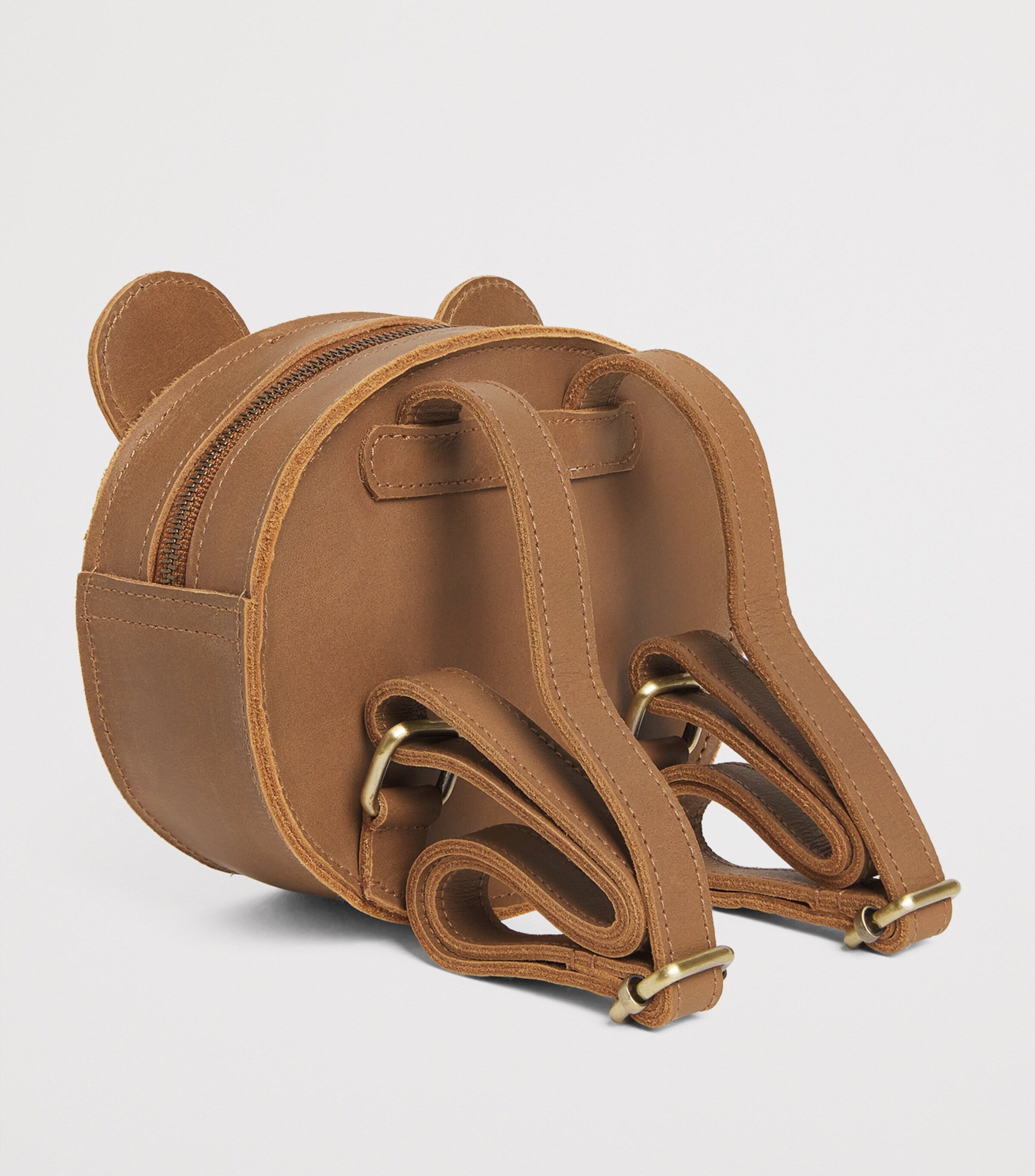 Donsje leather Kapi children's backpack - British product