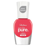 Sally Hansen Good.Kind.Pure Nail Polish Fruity Papaya GOODS ASDA   