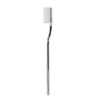 Piave Cosmetics medium chrome-plated toothbrush (British brand)
