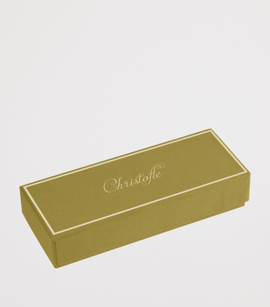 Christofle Malmaison Imperiale Rosette bookmark 10.5cm x 2.5cm - British product