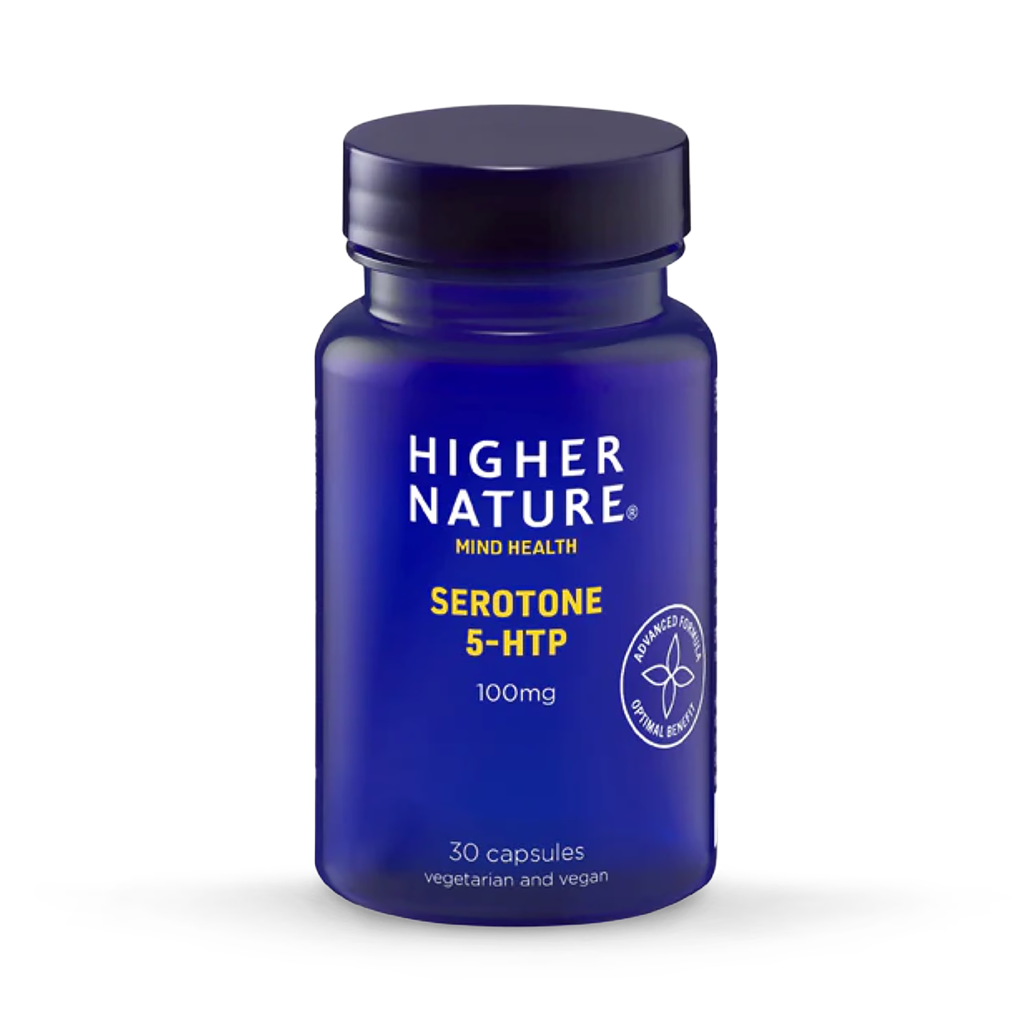 Serotone 5-HTP supplement 100mg 30 capsules (British brand)