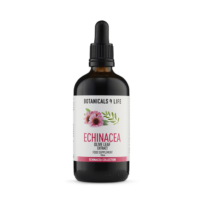 Holland & Barrett Botanicals 4 Life Echinacea & Olive Leaf Extract Liquid Herbal Supplement 100ml- Buy online at McGrocer