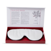 White Lotus Beauty 100% mulberry silk sleep mask 19 momme, imported from the UK