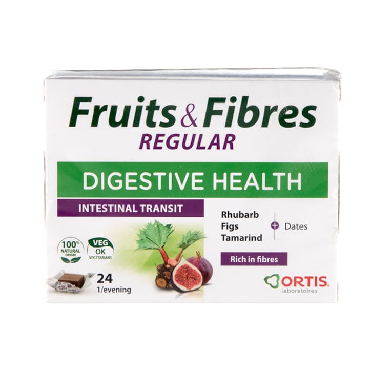 Ortis Fruits & Fibres Chewable Cubes Pack of 24 GOODS Holland&Barrett   