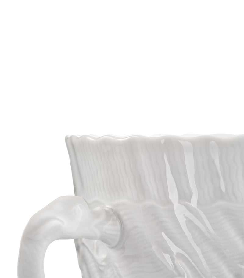 Meissen Swan Service cappuccino cup and saucer, UK version
