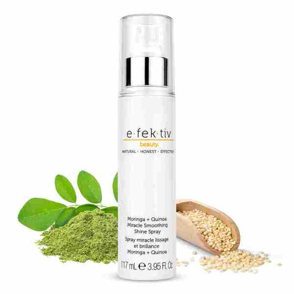 e.fek.tiv Moringa Plus Quinoa Miracle Shine Hair Spray 117ml - British product