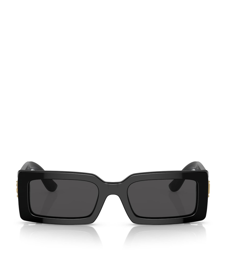 Dolce&Gabbana acetate rectangle sunglasses, UK version