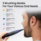 Oclean X Lite smart sonic electric toothbrush set grey, UK version