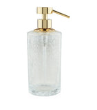 ZODIAC cracked crystal soap dispenser (British brand)
