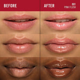 Rimmel Lip Oil 001 Pink Flush 4.5ml, imported from the UK