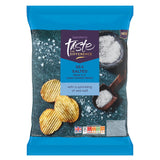 Sainsbury's Sea Salted Ridge Cut Hand Cooked Crisps, Taste the Difference 150g GOODS Sainsburys   