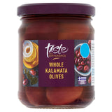 Sainsbury's Whole Kalamata Olives, Taste the Difference 180g (110*) GOODS Sainsburys   