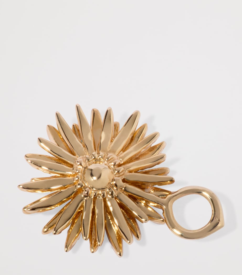 Annoushka yellow gold diamond daisy earring drops, imported from the UK
