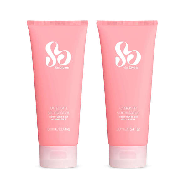 So Divine Orgasm Stimulator Gel 100ml twin pack - British product