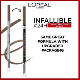 L'Oreal Paris Infallible Brows Precision Pencil Cool Blonde GOODS Superdrug   