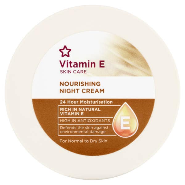 Superdrug Vitamin E Night Cream 100ml GOODS Superdrug   