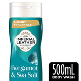 Imperial Leather Bergamot Sea Salt Shower Gel 500ml, imported from the UK