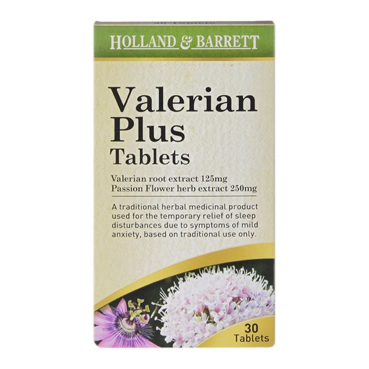 Holland & Barrett Valerian Plus 30 Tablets GOODS Holland&Barrett   