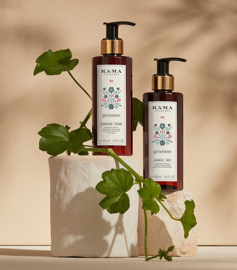 KAMA AYURVEDA geranium cleansing cream 200ml, UK version