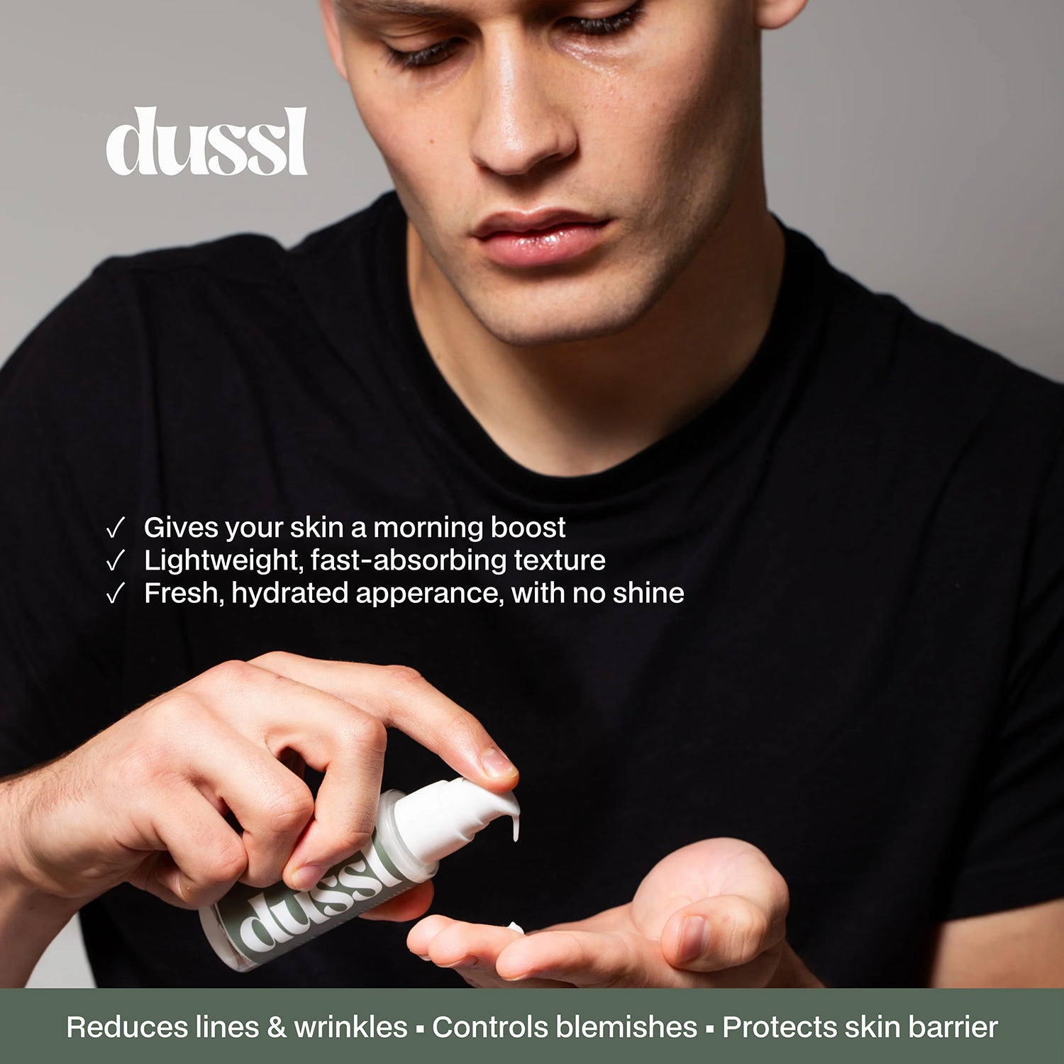 dussl daily AM energising serum 30ml - British product