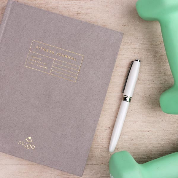 Myga undated fitness journal 156x200mm (British brand)