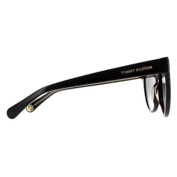 Tommy Hilfiger cat eye black gradient sunglasses, imported from the UK