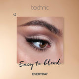Technic Mega Nudes Eyeshadow Palette 12 Shades (British brand)