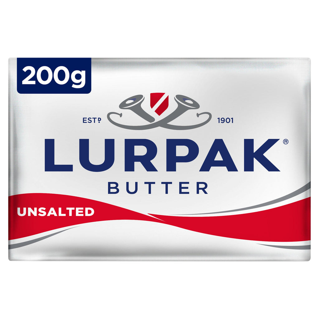 Lurpak Unsalted Butter 200g