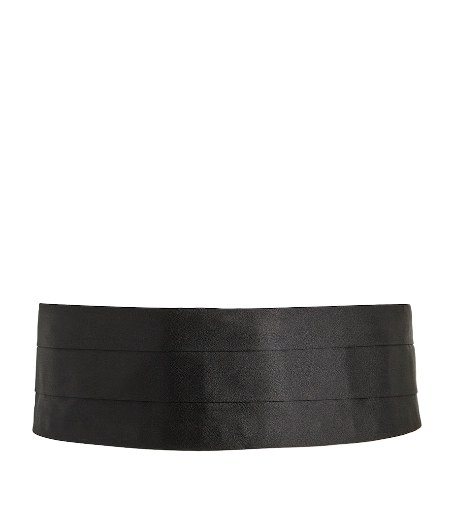 Canali silk cummerbund formal accessory, UK version
