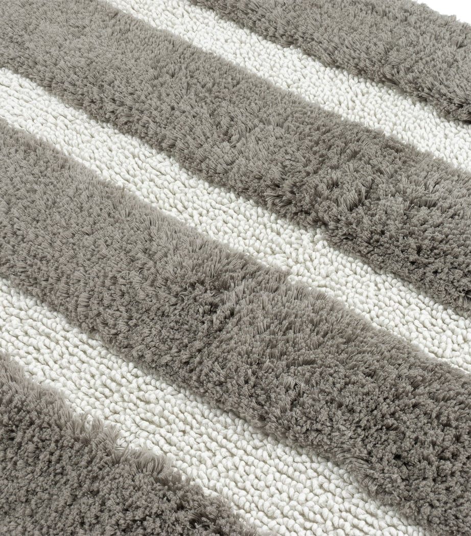 Hamam organic cotton Rhine tufting bath mat 60cm x 90cm - British product