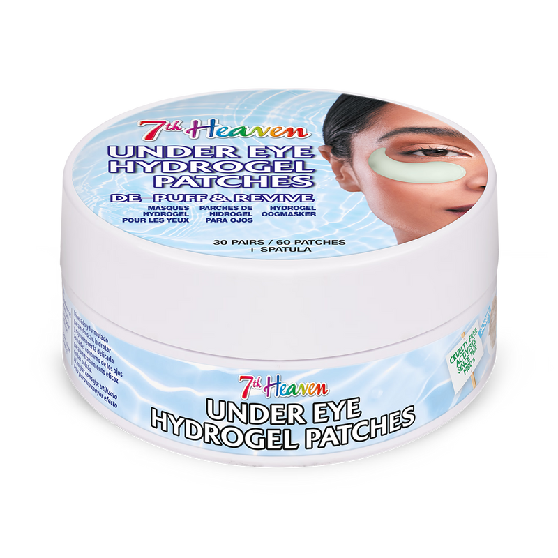 7th Heaven Hydrogel under eye patches 30 pairs jar (British brand)
