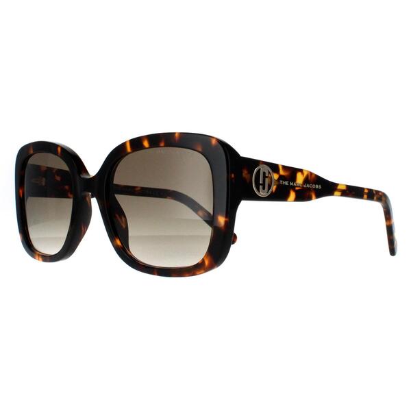 Marc Jacobs women sunglasses brown gradient butterfly frame, UK version