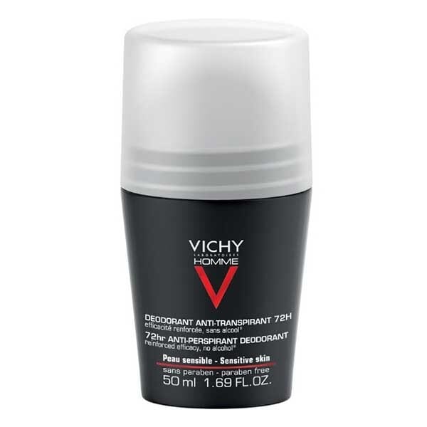 Vichy Homme Extreme Anti-Perspirant Roll-On 72Hr 50Ml