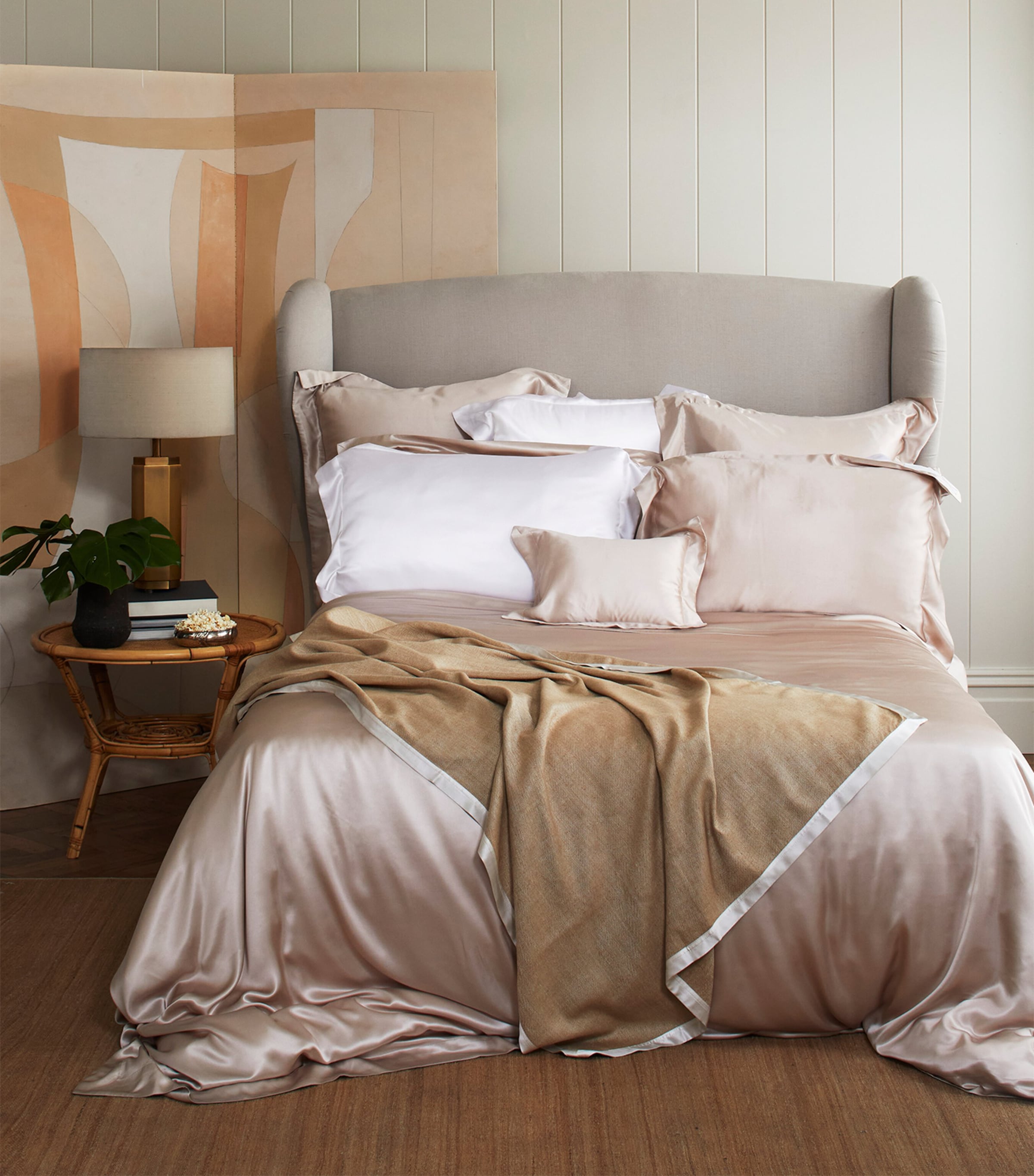 Gingerlily silk king pillowcase 50cm x 90cm, UK version