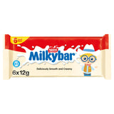 Milkybar White Chocolate Bar Multipack x6 75g Multipack chocolate Sainsburys   