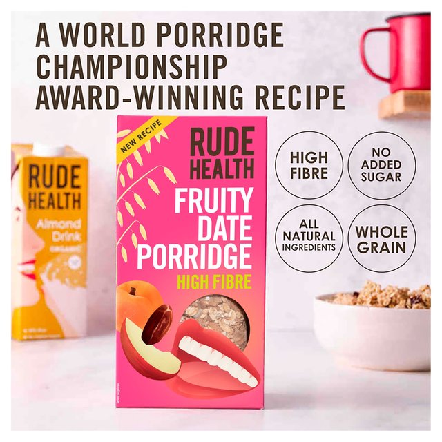 Rude Health Fruity Date Porridge   400g Cereals M&S   