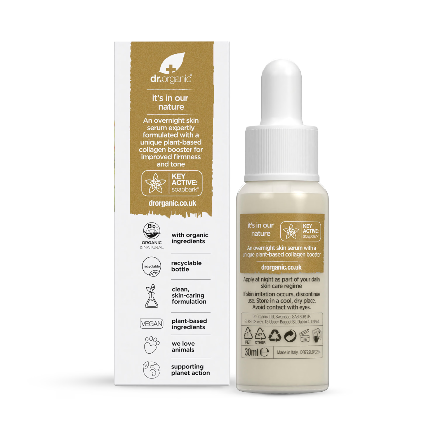 Dr Organic Pro Collagen Serum 30ml - British product