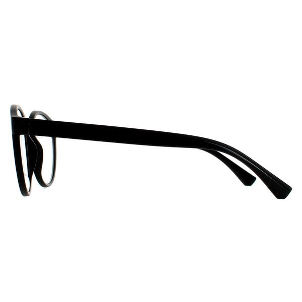 Emporio Armani sunglasses matte black with clip-on lenses, imported from the UK