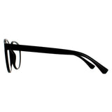 Emporio Armani sunglasses matte black with clip-on lenses, imported from the UK
