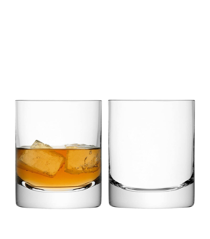 LSA International bar tumbler glasses set of 2 250ml, UK version