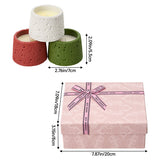 Livingandhome soy wax candles mixed scents 3x70g (British brand)