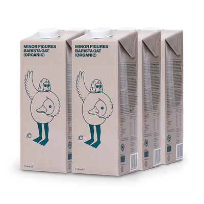 Minor Figures Organic Barista Oat Milk 6 x 1L