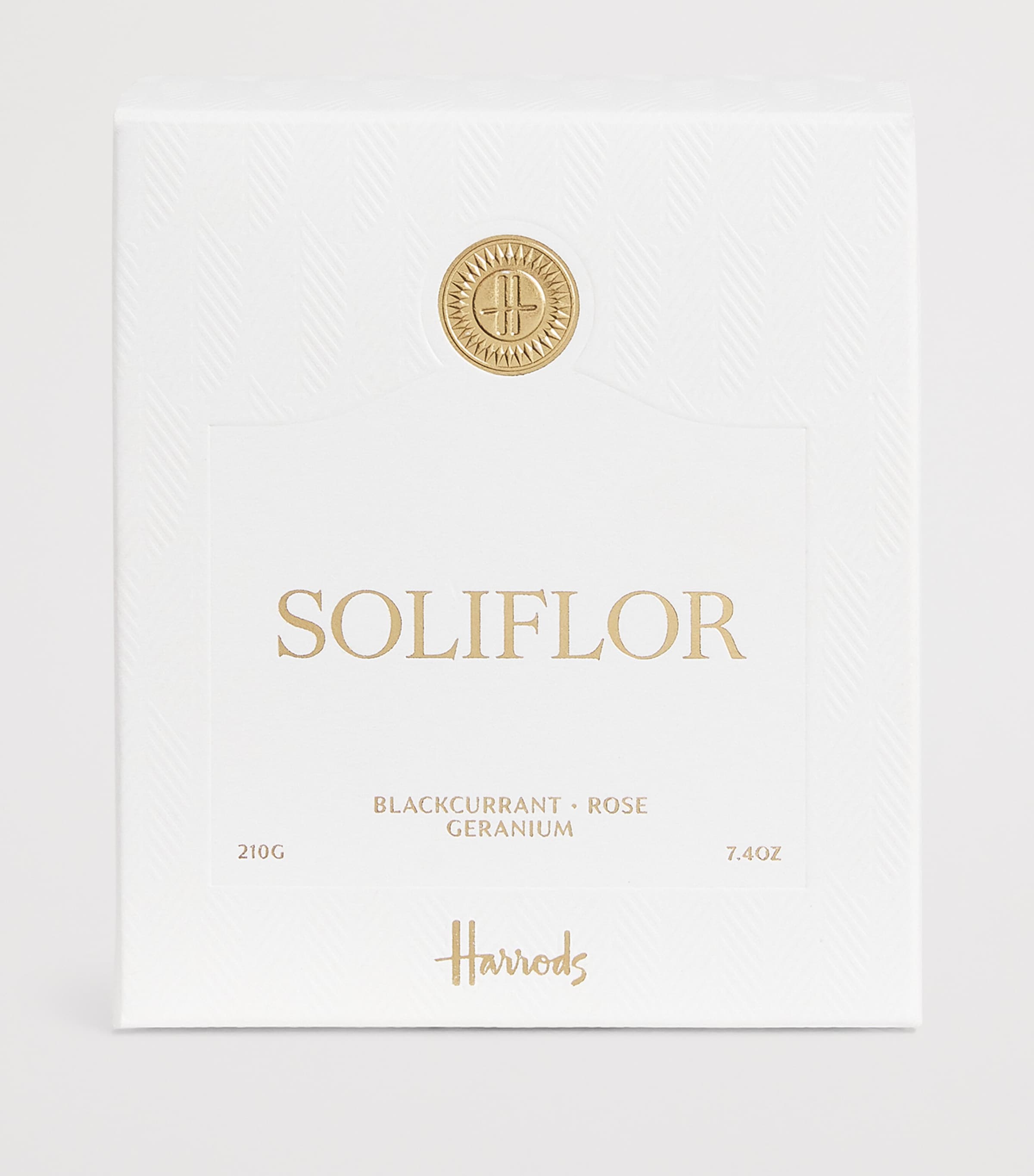 Harrods Soliflor scented candle 210g, UK version