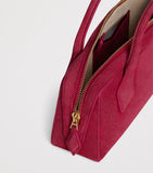 Alaïa Le Teckel suede clutch bag (British brand)